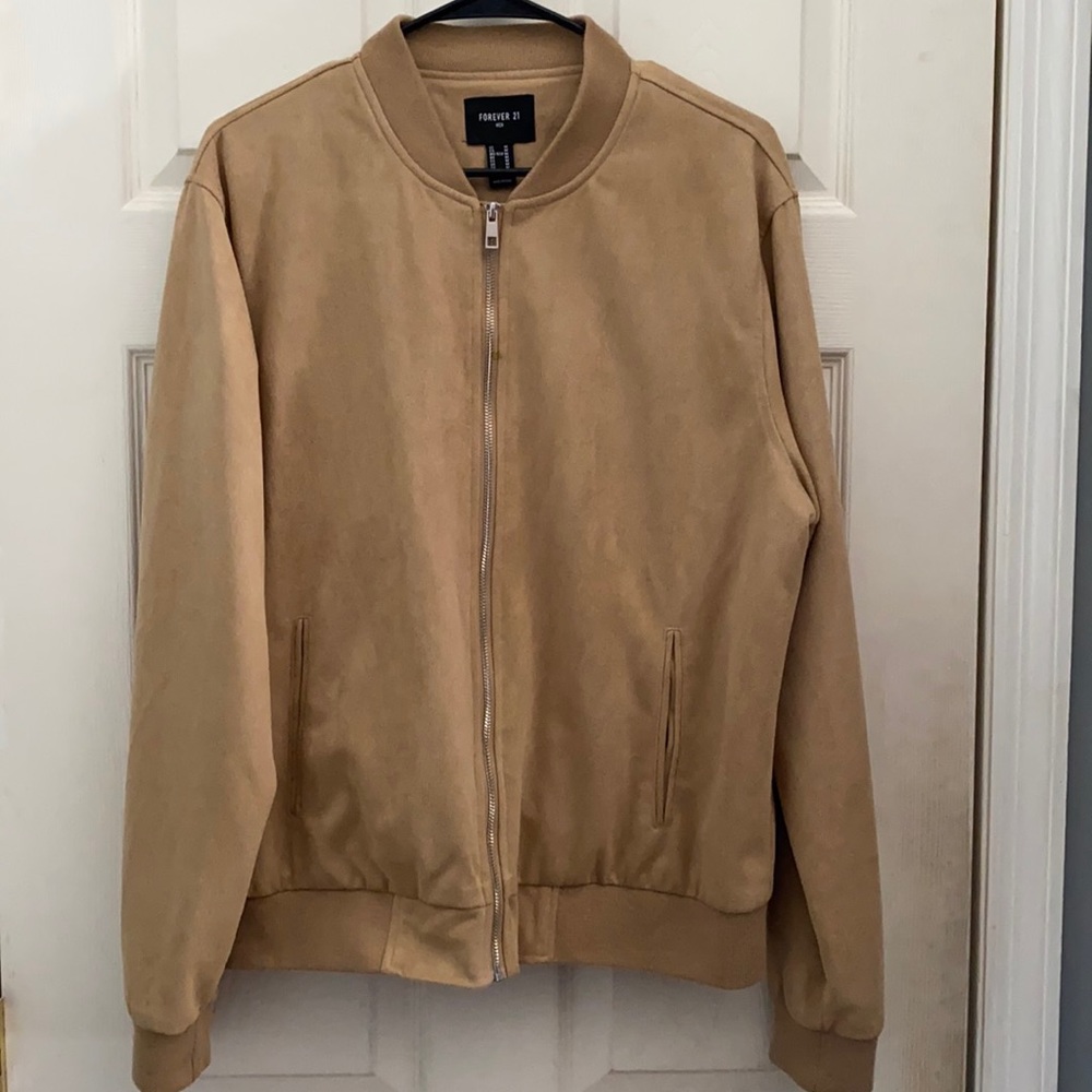 Forever 21 Suede Bomber
